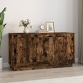 Buffets natur mit Tueren mit Stoffbezug