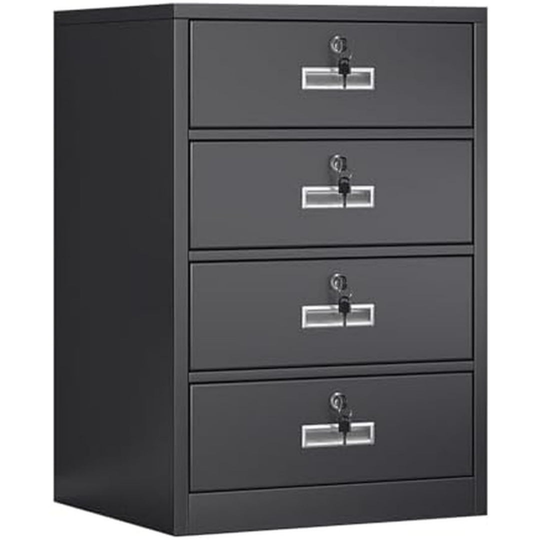 mit Schubladen stauraumschrank verstellbar schwarz