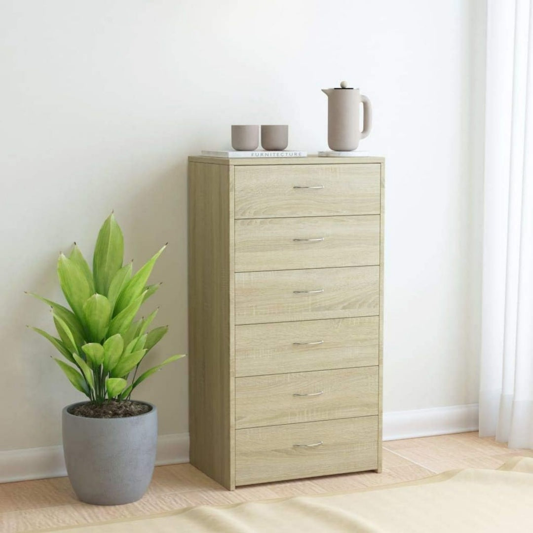 Kommode Sideboard Kommode Mehrzweckschrank Standschrank eiche