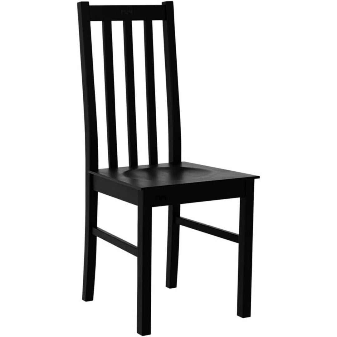 Stuhl mit Tueren schwarz