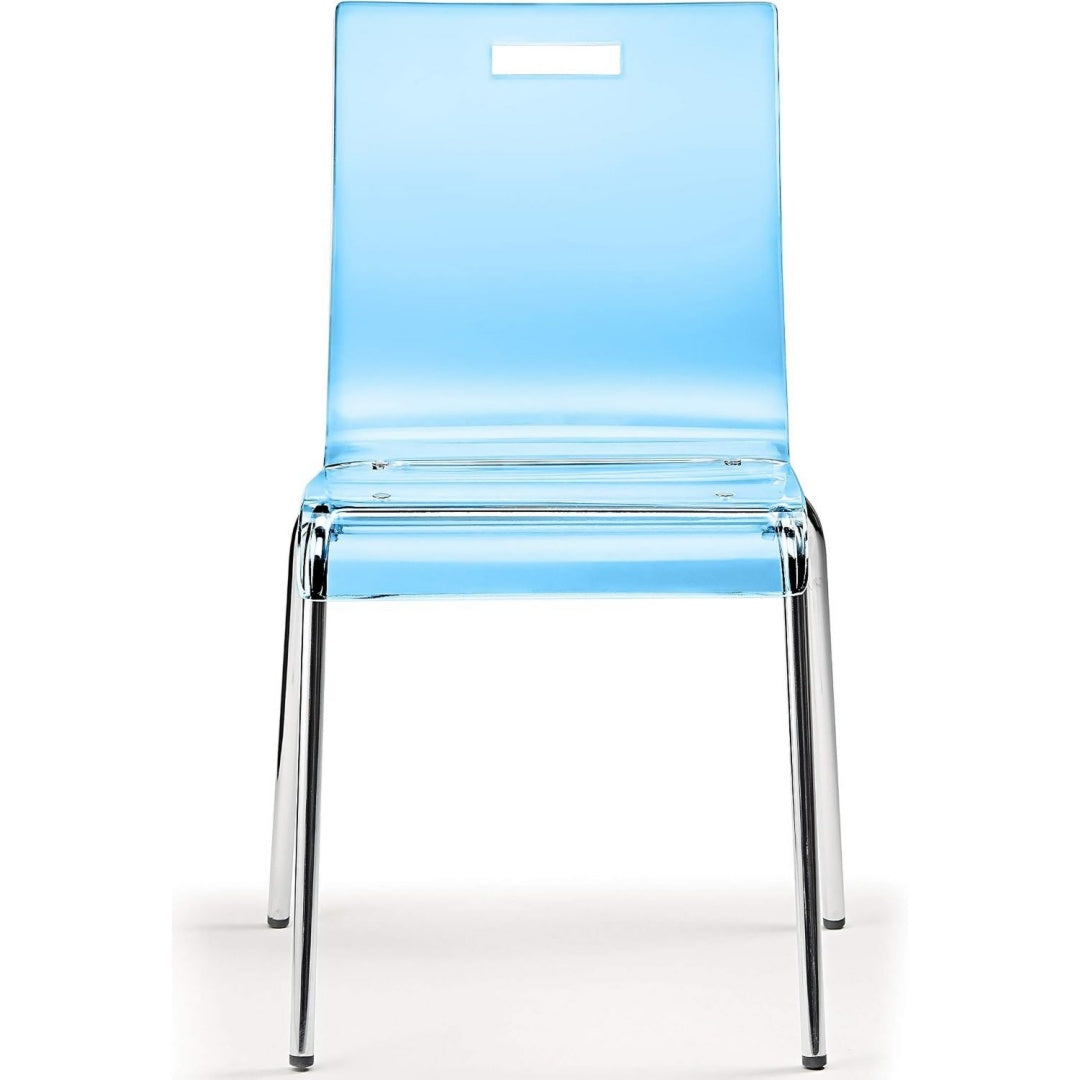 Wohnstuhl 34 x 39 x 72 cm blau