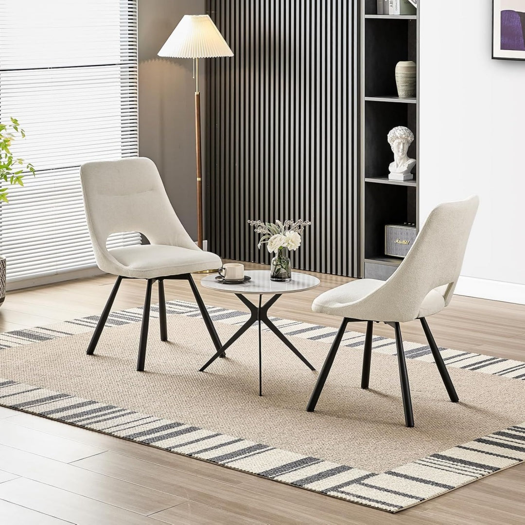 Wohnstuhl verstellbar drehbar beige