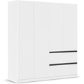 Aufbewahrungsschrank mit Schubladen 54 x 181 x 197 cm grau