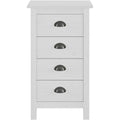 Aufbewahrungskommode Hochkommode Schubladenkommode Kommode Sideboard natur