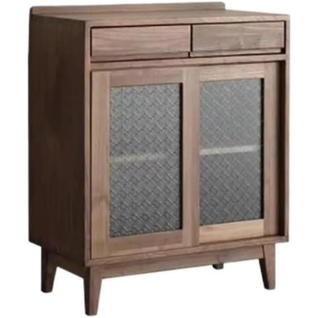 Aufbewahrungsschrank mit Schubladen 2,54 x 2,54 x 2,54 cm natur