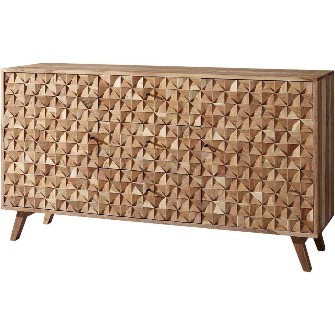 Kommode Sideboard Rewa Anrichte Massivholz braun